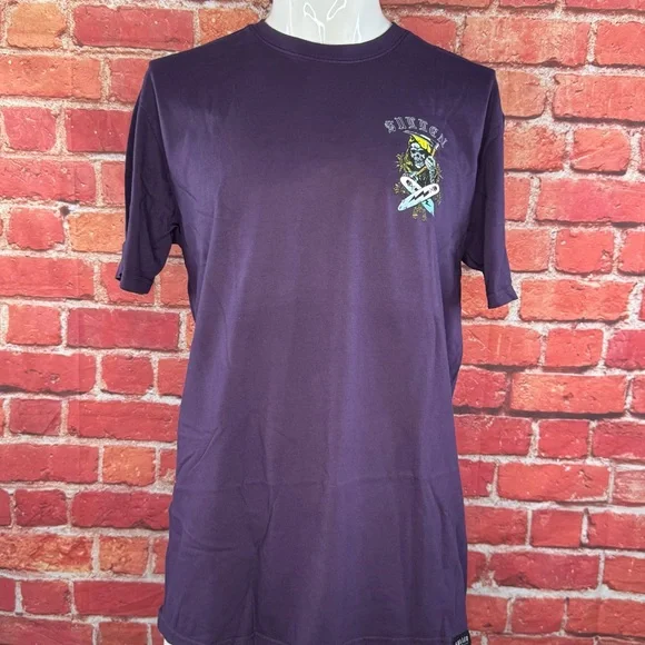 Sullen Art Collective Men’s Graphic T-shirt - Purple -Size: XLarge- NWT - Picture 2 of 14